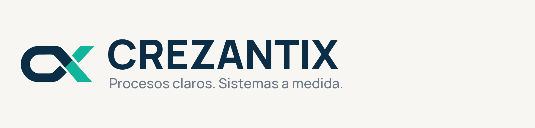 Crezantix. Procesos claros. Sistemas a medida.